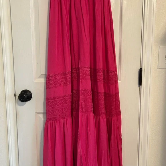 NWOT Pink Maxi Dress - Picture 4 of 11